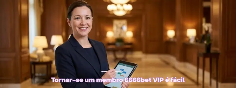 Tornar-se um membro 6666bet VIP é fácil